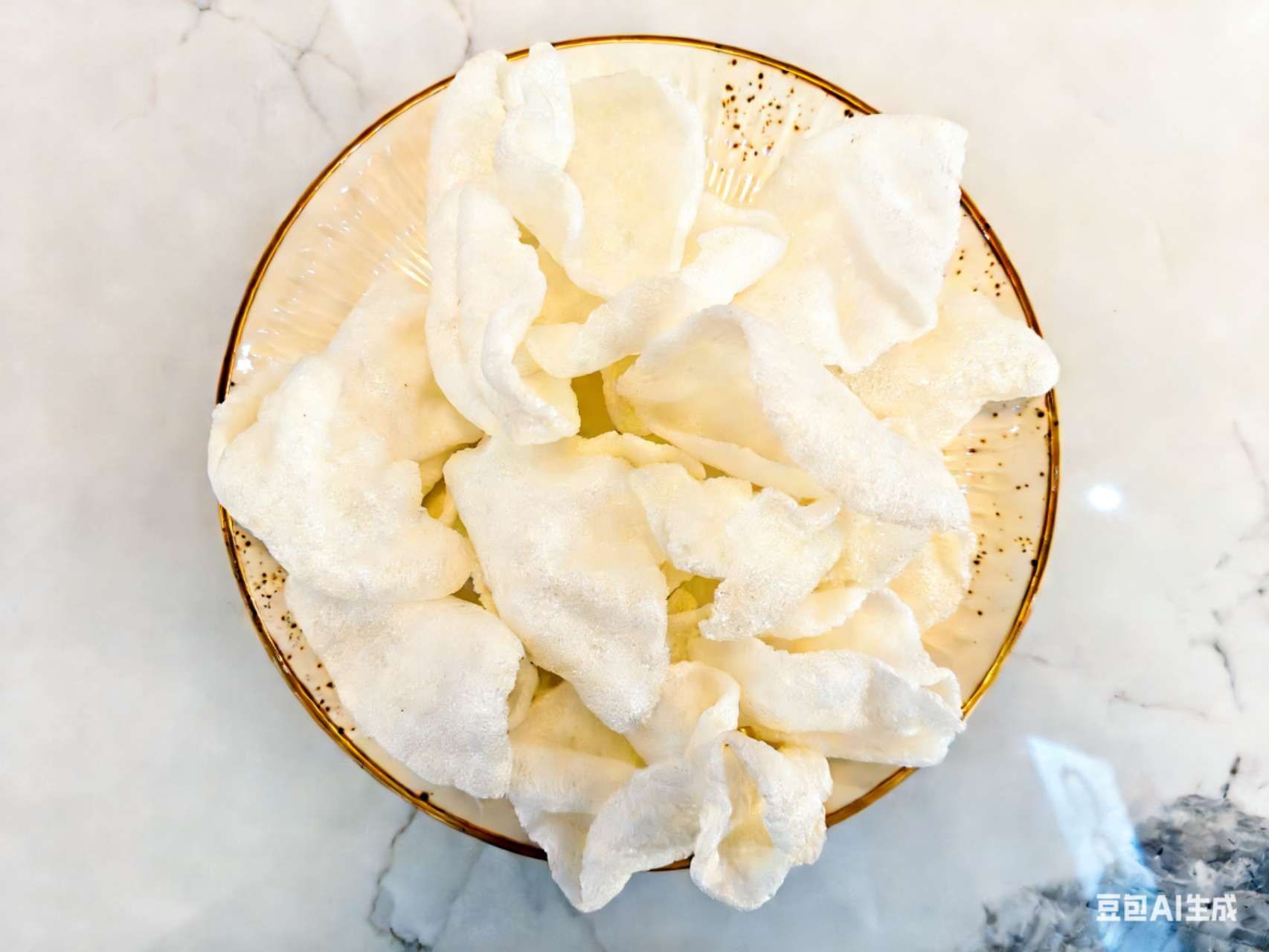 Hoja de gambas chinas (fritas)