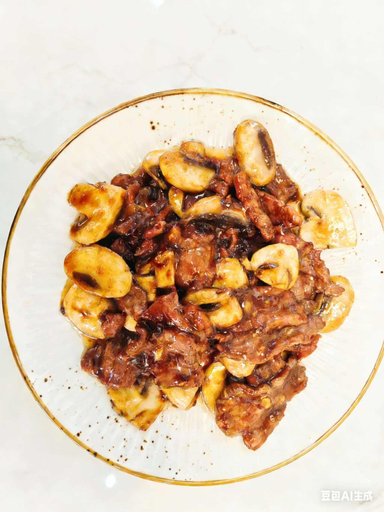 Ternera con CHAMPIÑON